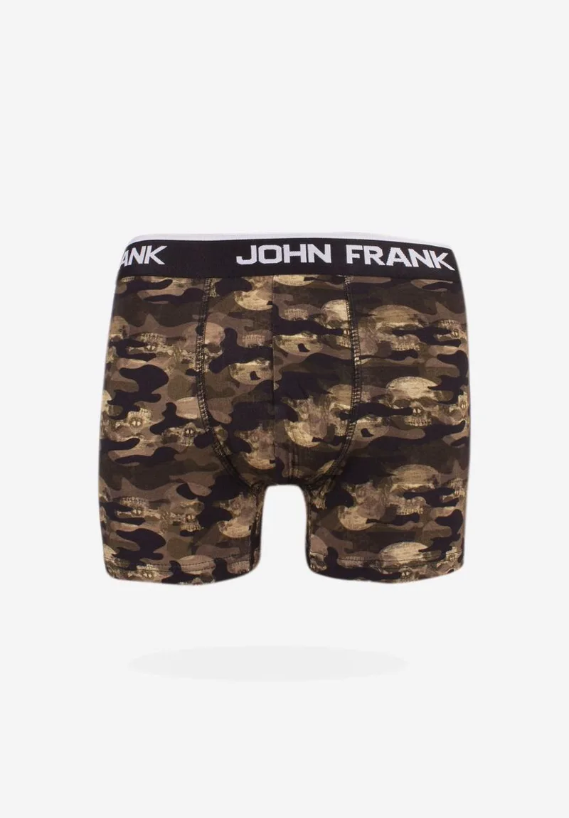 Boxer John Frank Camo Skull JFBD267-Χακί