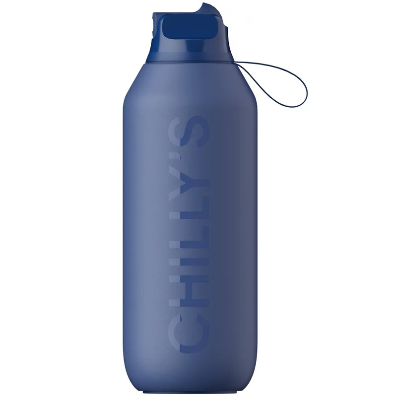 Μπουκάλι Θερμός 500ml Chilly's Series 2 Flip Whale Blue