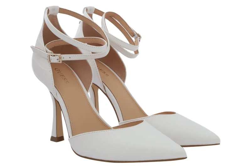 Γόβα Guess Sydnie2 FL5DNIPEL03-WHITE Γυναικείο