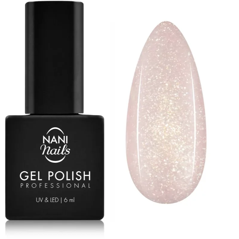 NaniNails NANI Professional τζελ βερνίκι νυχιών απόχρωση Amber Gleam 6 ml