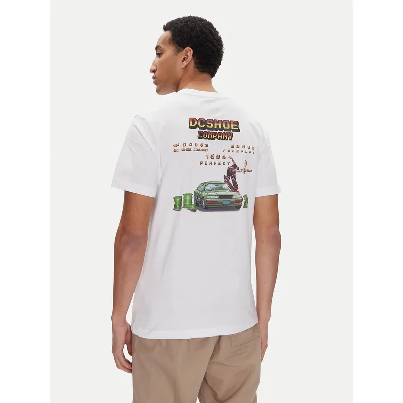 DC Shoes T-Shirt ADYZT05457 Λευκό Heritage Fit