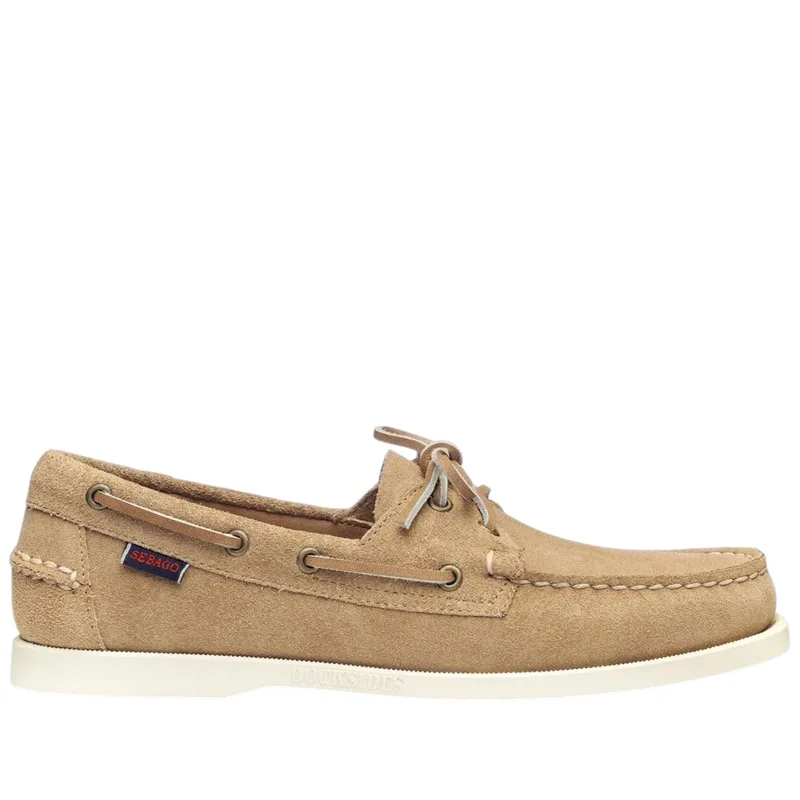 Sebago Ανδρικά Παπούτσια Δερμάτινα Ιστιοπλοικά Portland Flesh Out L7111PTW-906R Μπεζ