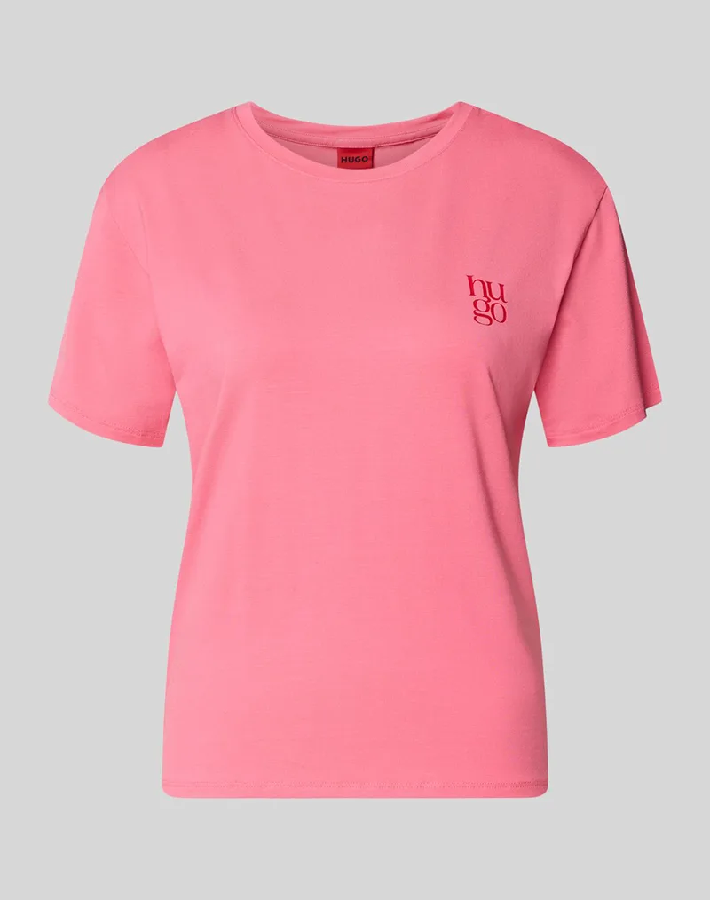 HUGO CASUAL T-SHIRT 10277507 01 50556981-670 Ροζ