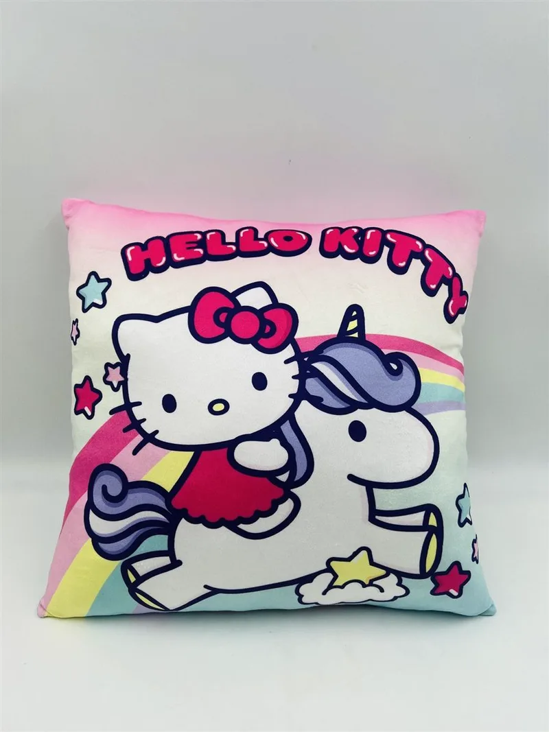 Διακοσμητικό Μαξιλάρι Velboa 38x38εκ. Sanrio Hello Kitty 602 Ροζ DimCol (Χρώμα: Ροζ, Ύφασμα: Velboa) - DimCol - 54461707010