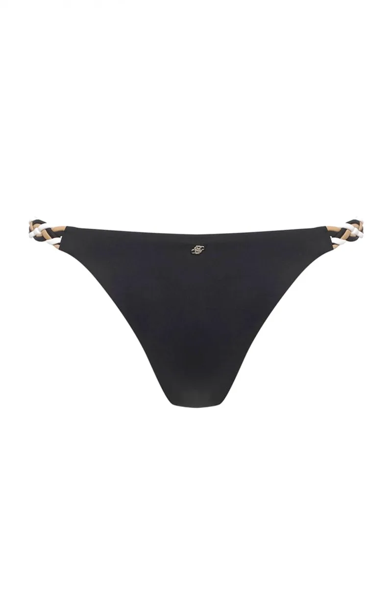 BOSS ΜΑΓΙΩ BIKINI BOTTOM BRIEF_BOSS BRAID ΜΑΥΡΟ