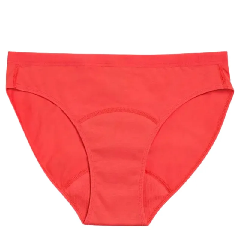 Imse Light Red Teen Bikini Period Panties - Medium Flow M