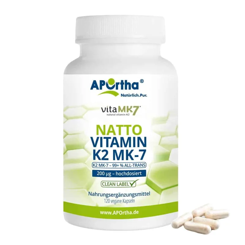 Aportha Vitamin K2 200mg (120caps) -Βιταμίνη Κ