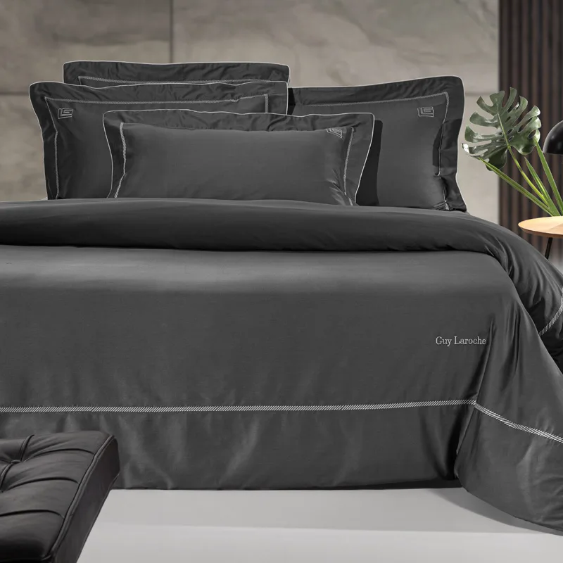 Παπλωματοθήκη King Size (Σετ) 250X240 Guy Laroche Elite Anthracite (250x240)