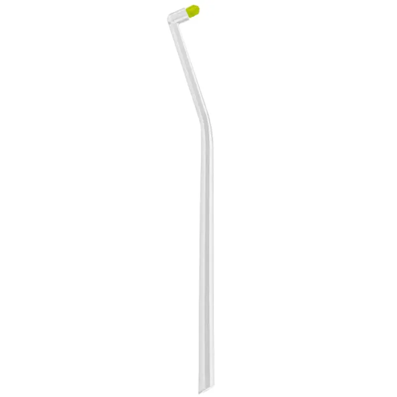 Curaprox 1006 Single Soft Μονοθύσανη Οδοντόβουρτσα Κατάλληλη για Ορθοδοντικούς Μηχανισμούς & Εμφυτεύματα για Βαθύ Καθαρισμό 1 Τεμάχιο - Λευκό / Λαχανί