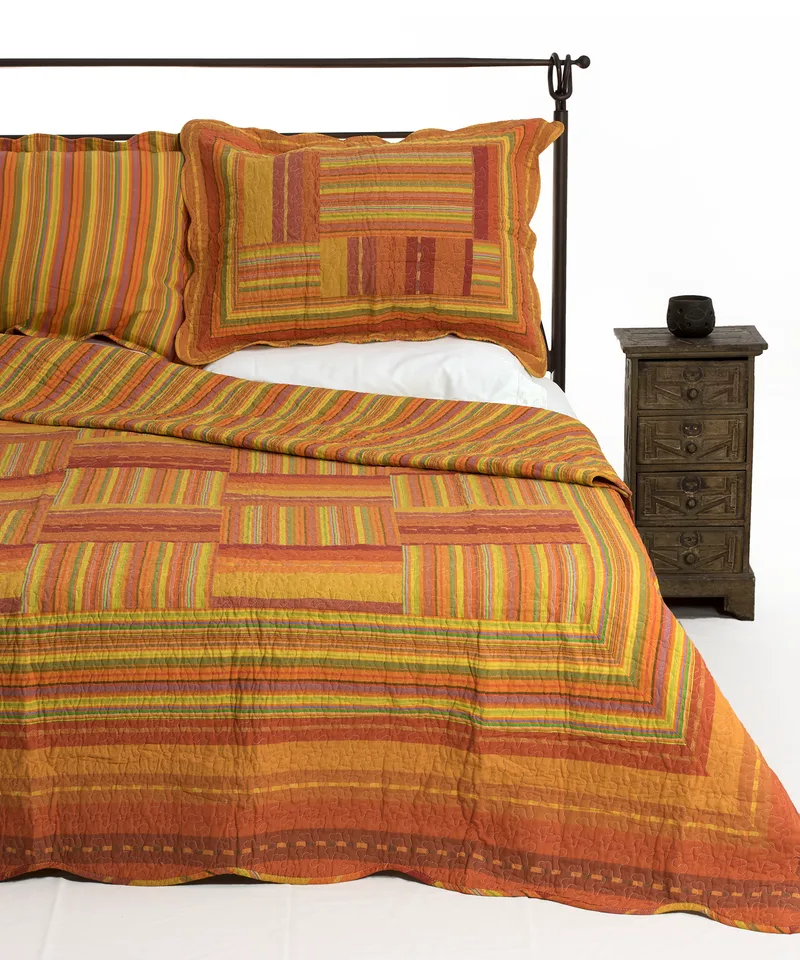Σετ κουβερλί Υ/Δ (220Χ240) 8014, SILK FASHION
