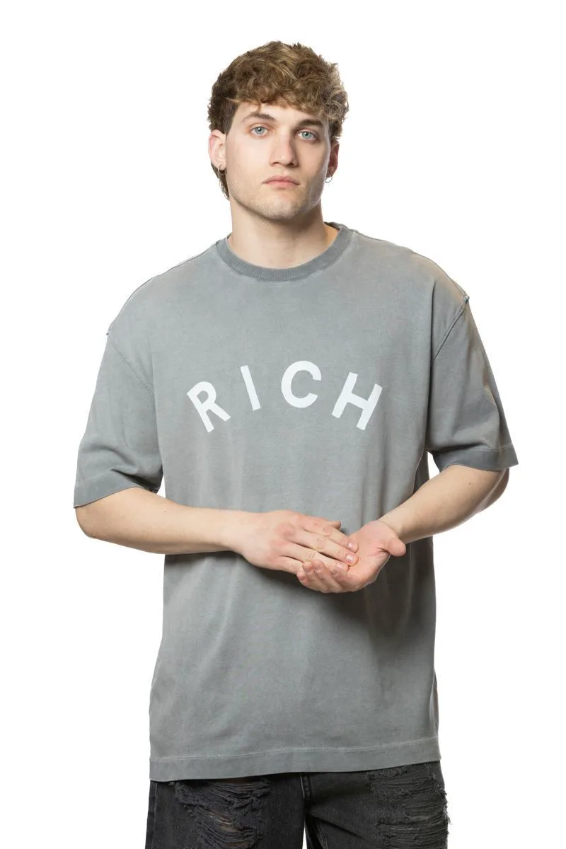 John Richmond - T-Shirt Ανδρικό Rmp26093Ts-Grey Lig.