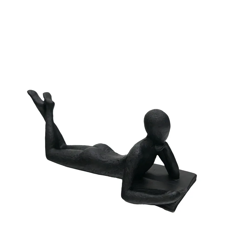 Διακοσμητική Επιτραπέζια Φιγούρα Polyresin Μαύρη ESPIEL 18,5x6,5x7εκ. FAD219 (Υλικό: Polyresin, Χρώμα: Μαύρο) - ESPIEL - FAD219