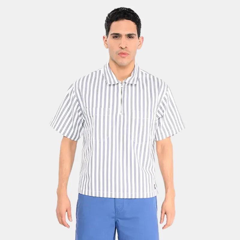 Vans Cropped Zip Ανδρικό Κοντομάνικο Πουκάμισο (9000260531_18578)