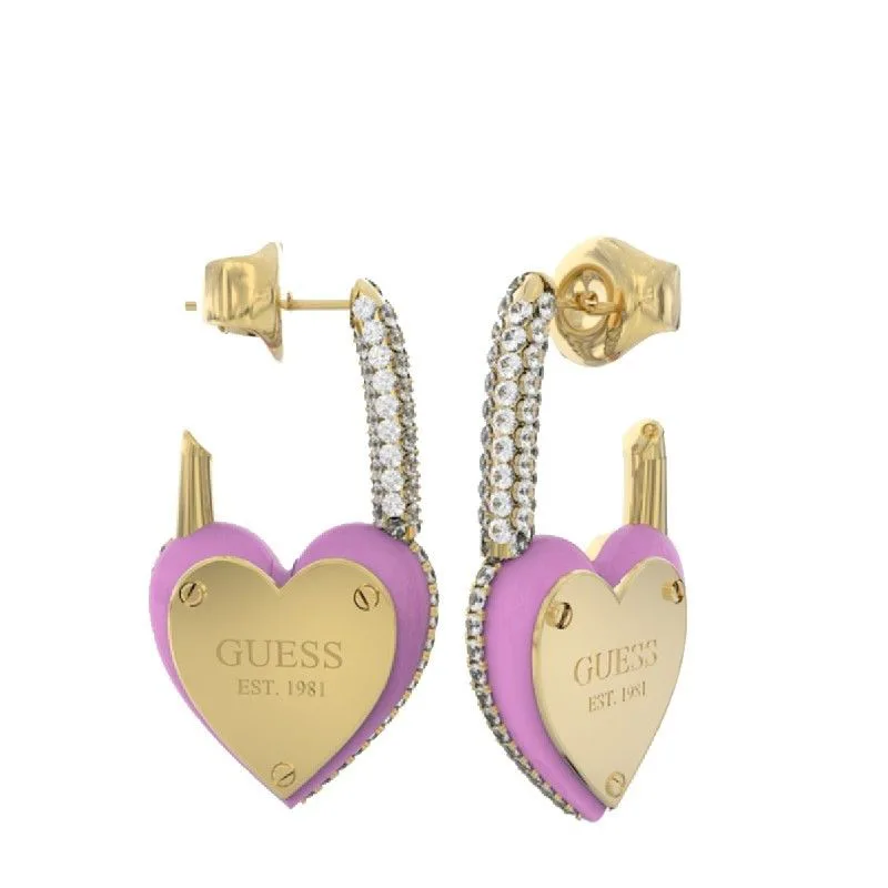 Earrings Guess Women JUBE04203JWYG (1,5CM)
