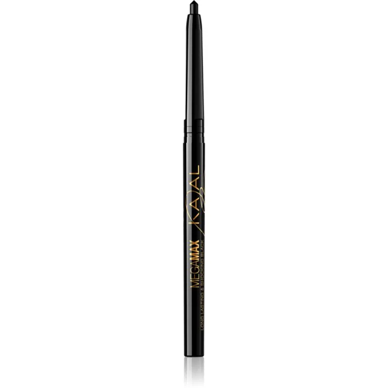 Eveline Cosmetics MegaMax λάινερ μολύβι για τα μάτια απόχρωση Black 1.2 γρ