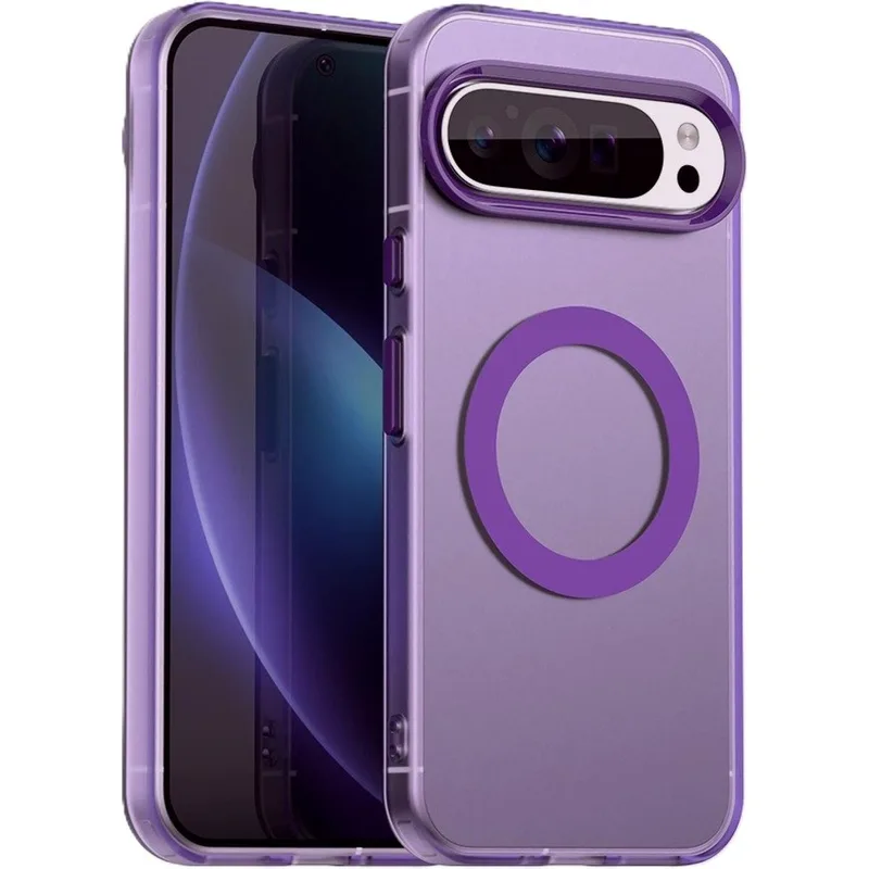 Θήκη Google Pixel 10 / 10 Pro Techsuit CandyCase Σκληρή Ημιδιάφανη με MagSafe Qi2 - Purple (5949419321632)