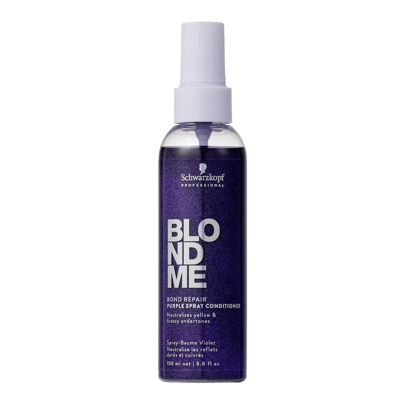Schwarzkopf Professional Blondme Bond Repair Purple Spray Conditioner (150ml)