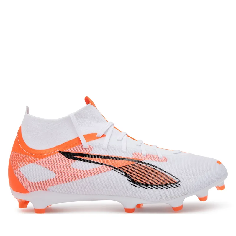 Ποδοσφαιρικά Παπούτσια Puma Ultra 5 Match+ Fg/Ag 108162 01 Λευκό