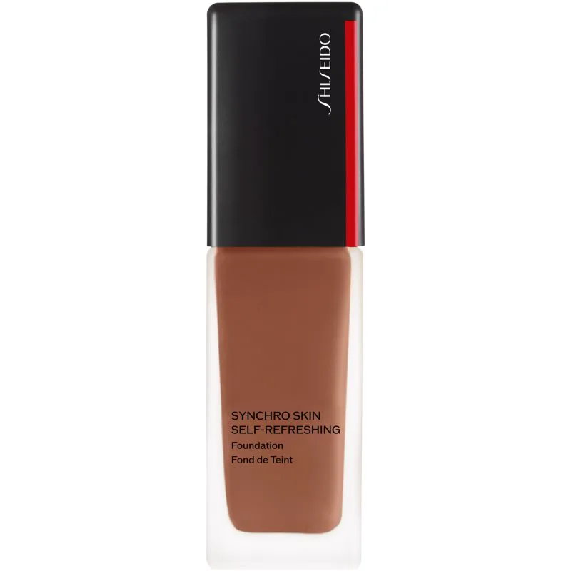 Shiseido Synchro Skin Self-Refreshing Foundation Advanced μακράς διαρκείας μεικ απ SPF 30 απόχρωση 520 Rosewood 30 ml