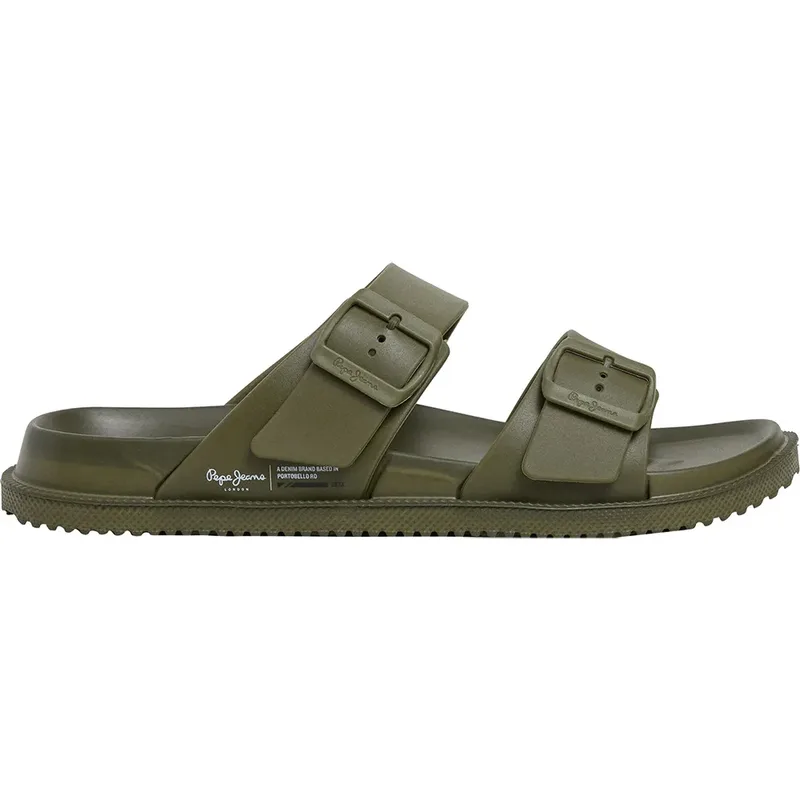 Pepe Jeans Ocean Brand Παντόφλες PMS700011-785 Χακί