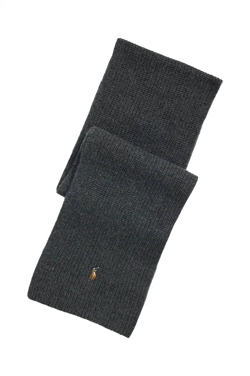 RALPH LAUREN ΚΑΣΚΩΛ LOGO ΓΚΡΙ