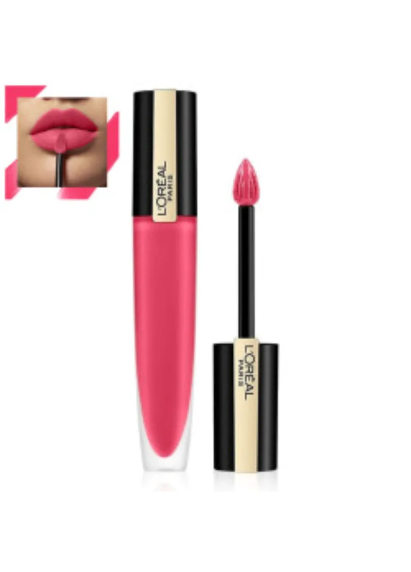 L'Oreal Paris & More - Loreal Rouge Signature Υγρό Κραγιόν 113 I Don't 7ml