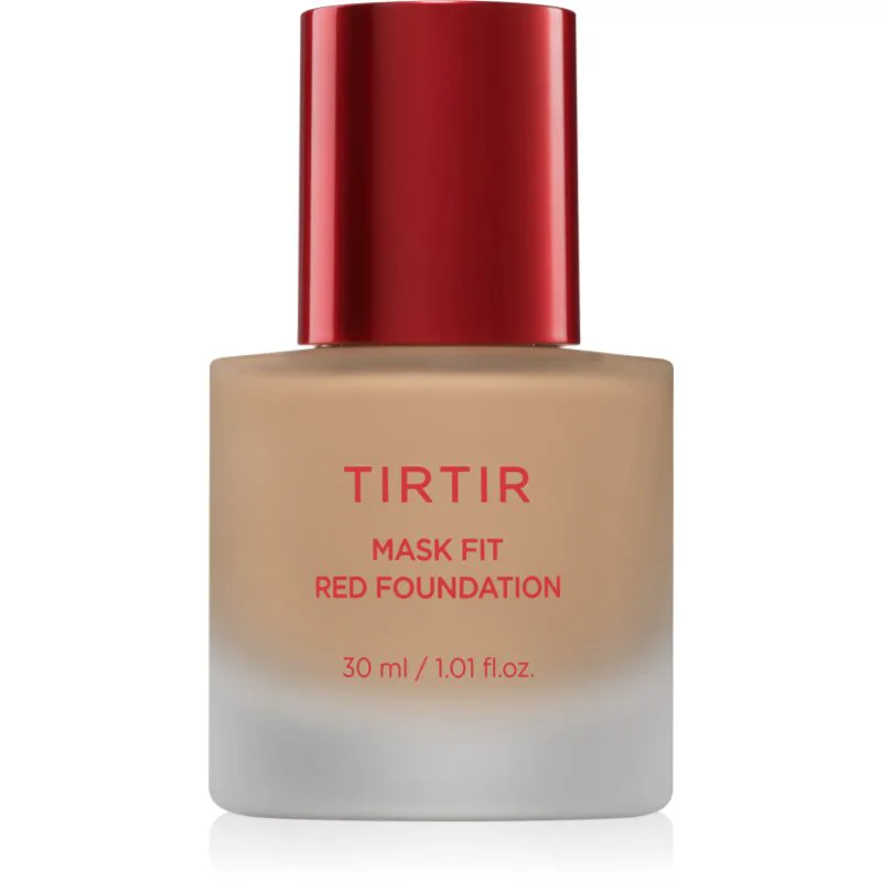 TIRTIR Mask Fit Red Foundation λαμπρυντικό ρευστό μεικ απ με ενυδατικό αποτέλεσμα απόχρωση 24N Latte 30 ml