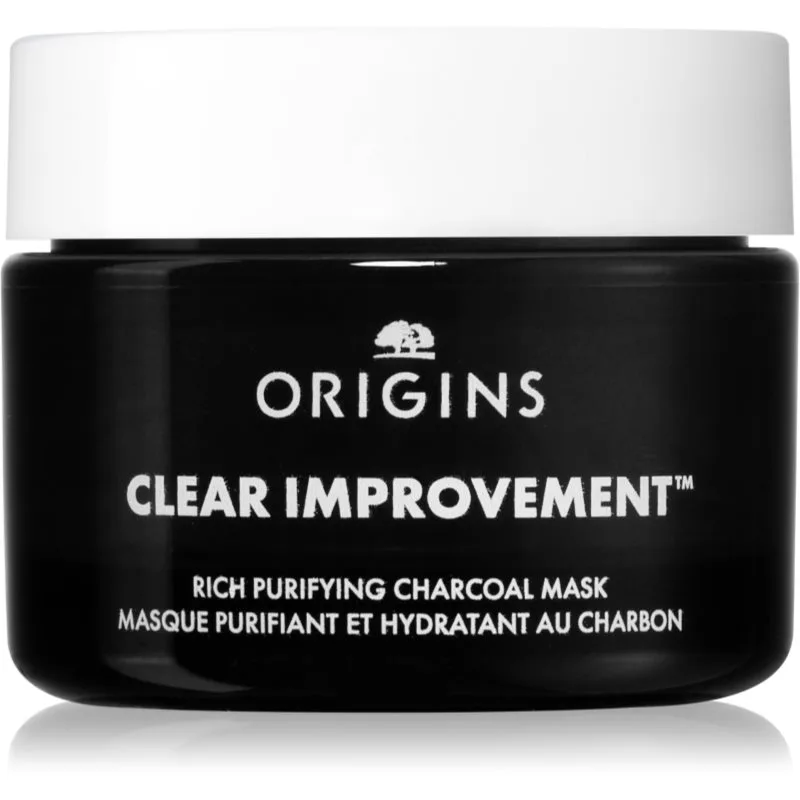 Origins Clear Improvement® Rich Purifying Charcoal Mask Μάσκα καθαρισμού με ενεργό άνθρακα 30 ml