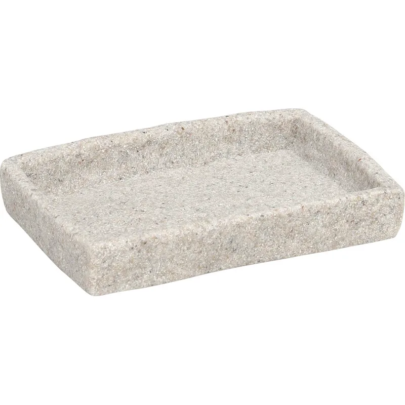 Σαπουνοθήκη Polyresin Μπεζ 8,5x12x2εκ. MRShome DS-8887L01 (Υλικό: Polyresin, Χρώμα: Μπεζ) - sealskin - sl-DS-8887L01