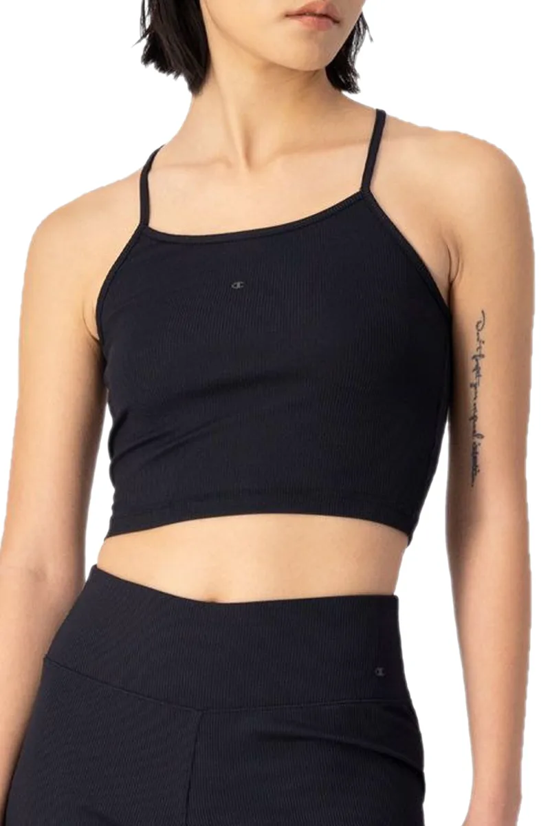 Μπλούζα Αμάνικη Champion Crop Top 116280-KK001 Γυναικείο