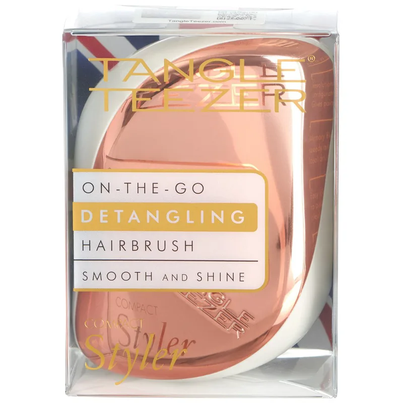Tangle Teezer Compact Styler Βούρτσα Μικρού Μεγέθους για το Ξεμπέρδεμα Μαλλιών & Απομακρύνσης των Κόμπων 1 Τεμάχιο