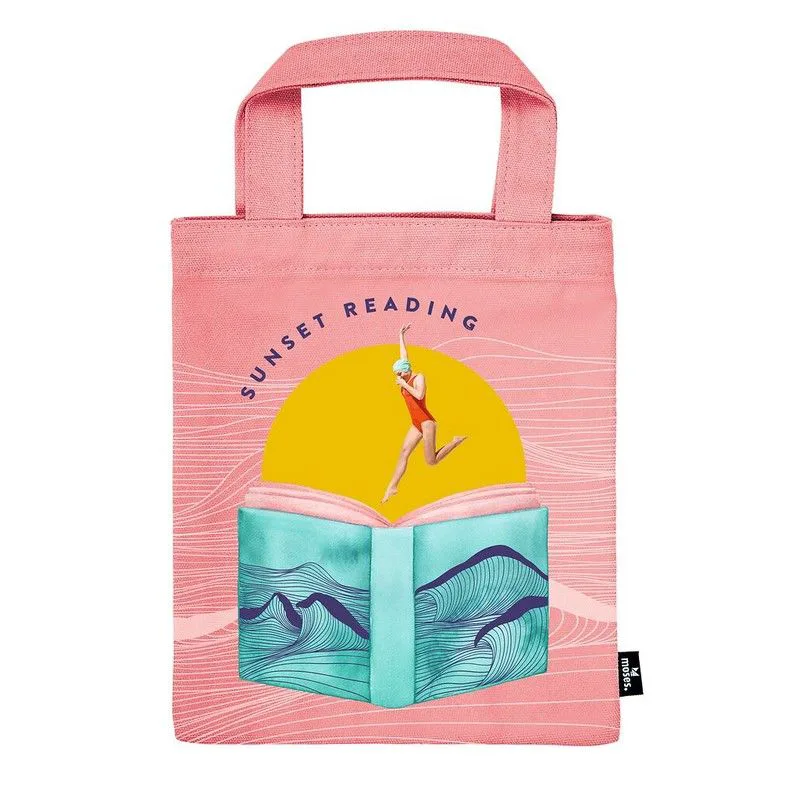 Πάνινη τσάντα Book Bag Moses - Sunset Reading