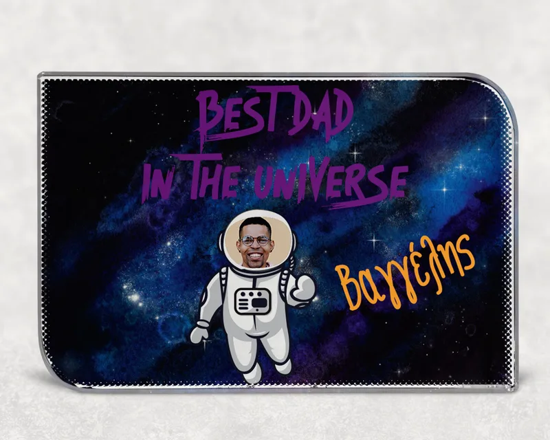 Κρύσταλλο - The best dad in the universe - 12,7ε x 9εκ
