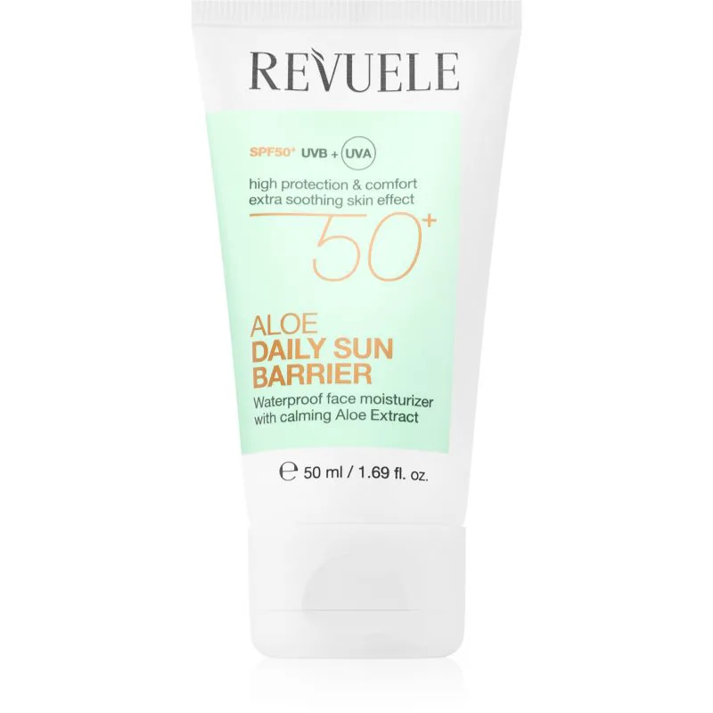 Revuele Aloe Daily Sun Barrier SPF 50+ καταπραϋντική κρέμα ημέρας SPF 50+ 50 ml