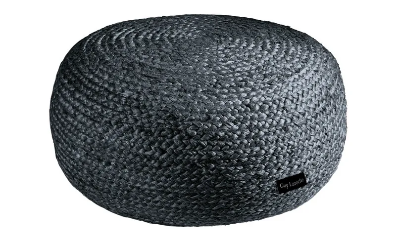 Πούφ Guy Laroche Ottoman Anthracite 65X65X30