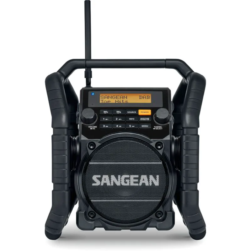 Sangean U-5 DBT (Utility 50) Black Receiver Radio