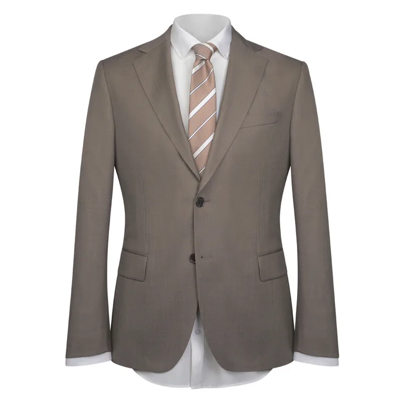 Prince Oliver Σακάκι Μπεζ (Modern Fit) New Arrival