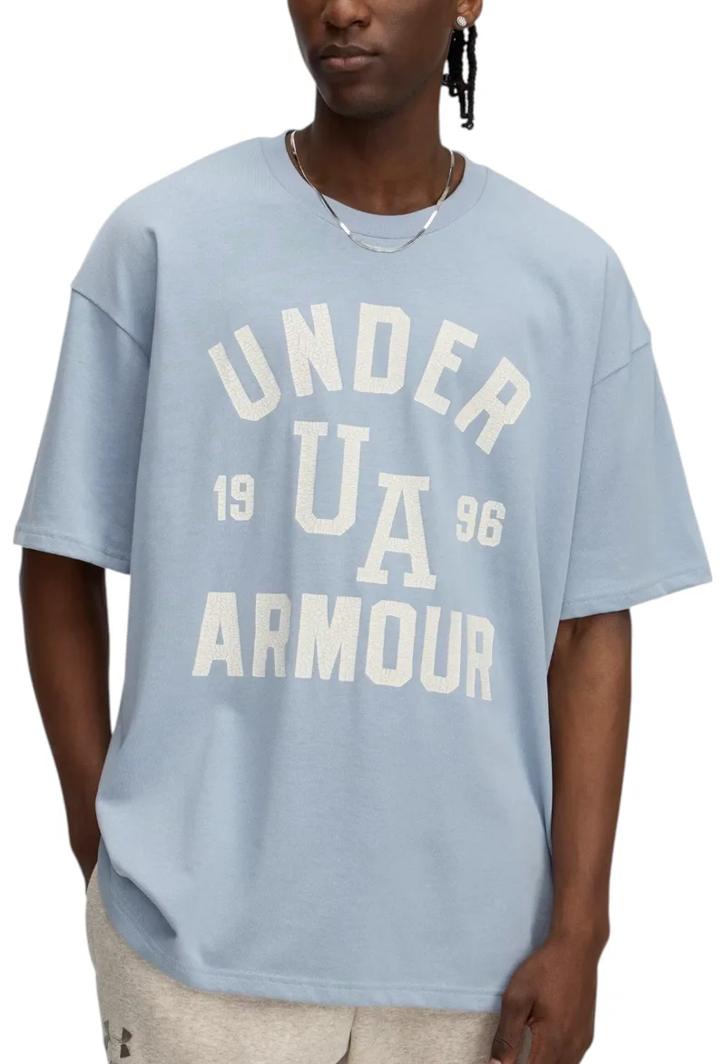 Μπλούζα Κοντομάνικη Under Armour HW Varsity OS SS 1390179-465 Ανδρικό