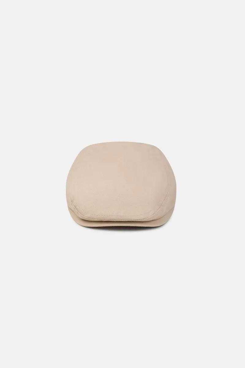 DPAM βρεφικό καπέλο-τραγιάσκα για αγόρια "Beige Elegance" - 374614 Μπεζ