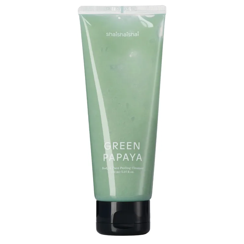 shaishaishai Green Papaya Viso Corpo Peeling Detergente 150ml