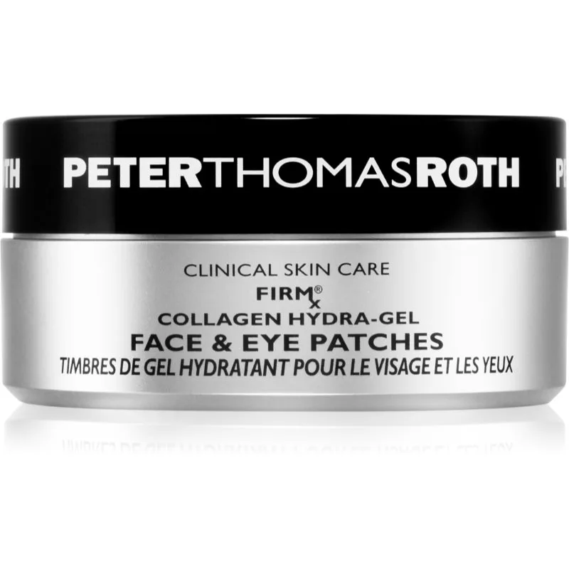 Peter Thomas Roth FIRMx Collagen Hydra-Gel Eye & Face Patches ενυδατικά τζελ μαξιλαράκια Για πρόσωπο και τη περιοχή των ματιών 90 τμχ