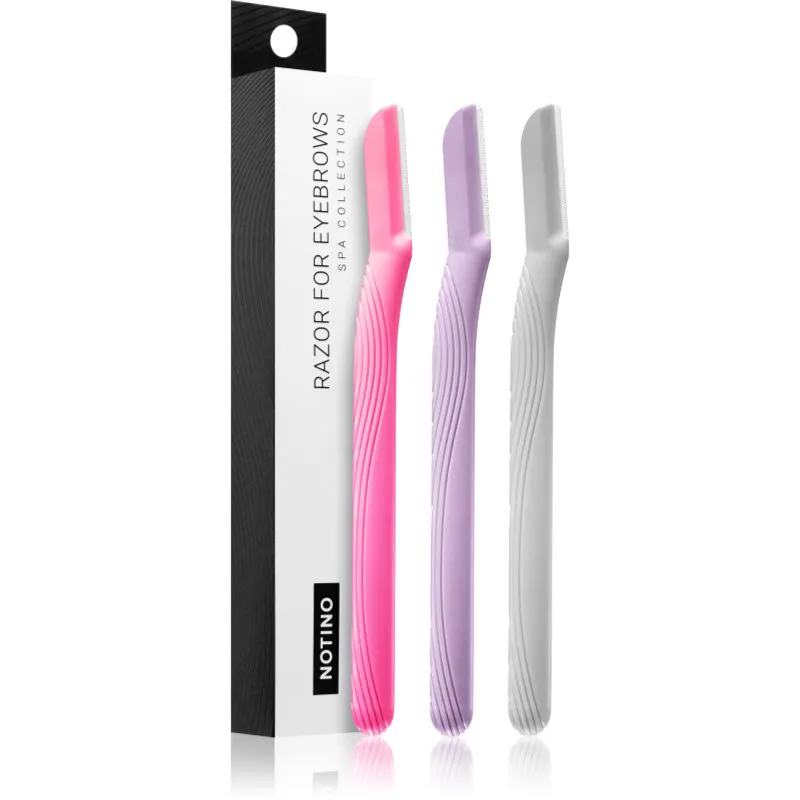 Notino Spa Collection Eyebrow Razors ξυράφι Για τα φρύδια 3 τμχ