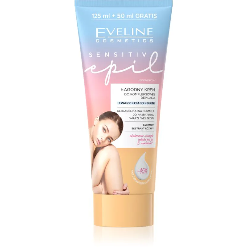 Eveline Cosmetics Sensitive Epil αποτριχωτική κρέμα για το σώμα 175 ml