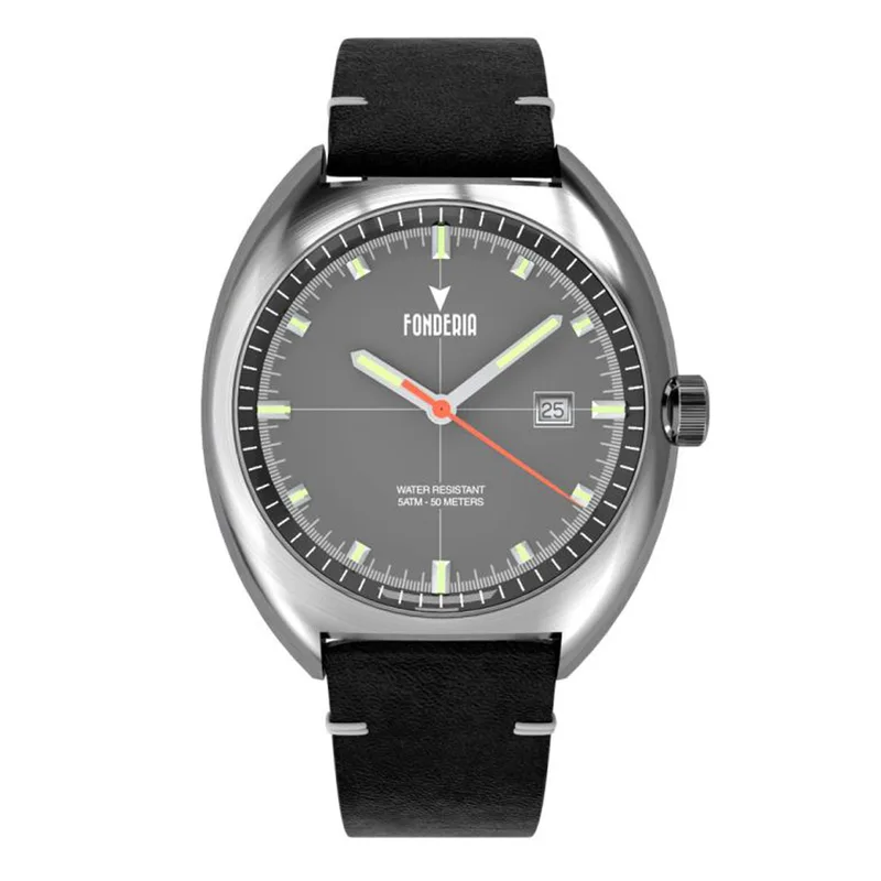 Ρολόι Ανδρικό Strap Μαύρο Fonderia P-6A018UGN