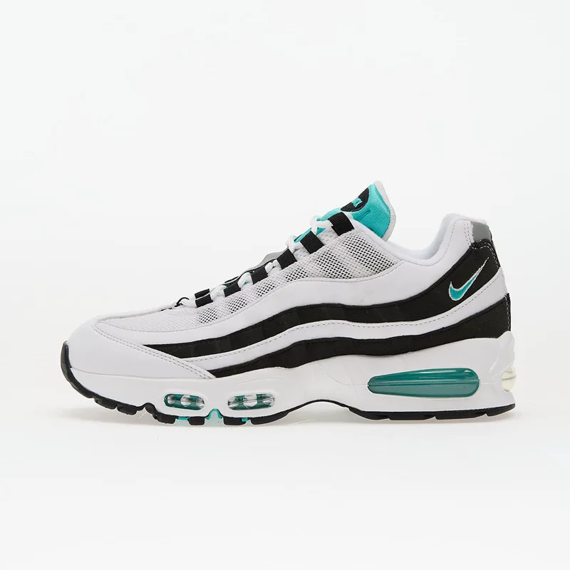 Sneakers Nike Air Max 95 Og White/ Hyper Jade-Black-Metallic Silver EUR 45