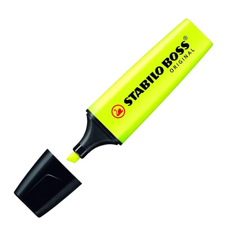 ΥΠΟΓΡΑΜΜΙΣΤΙΚΟ STABILO BOSS ORIGINAL 70/24 ΚΙΤΡΙΝΟ