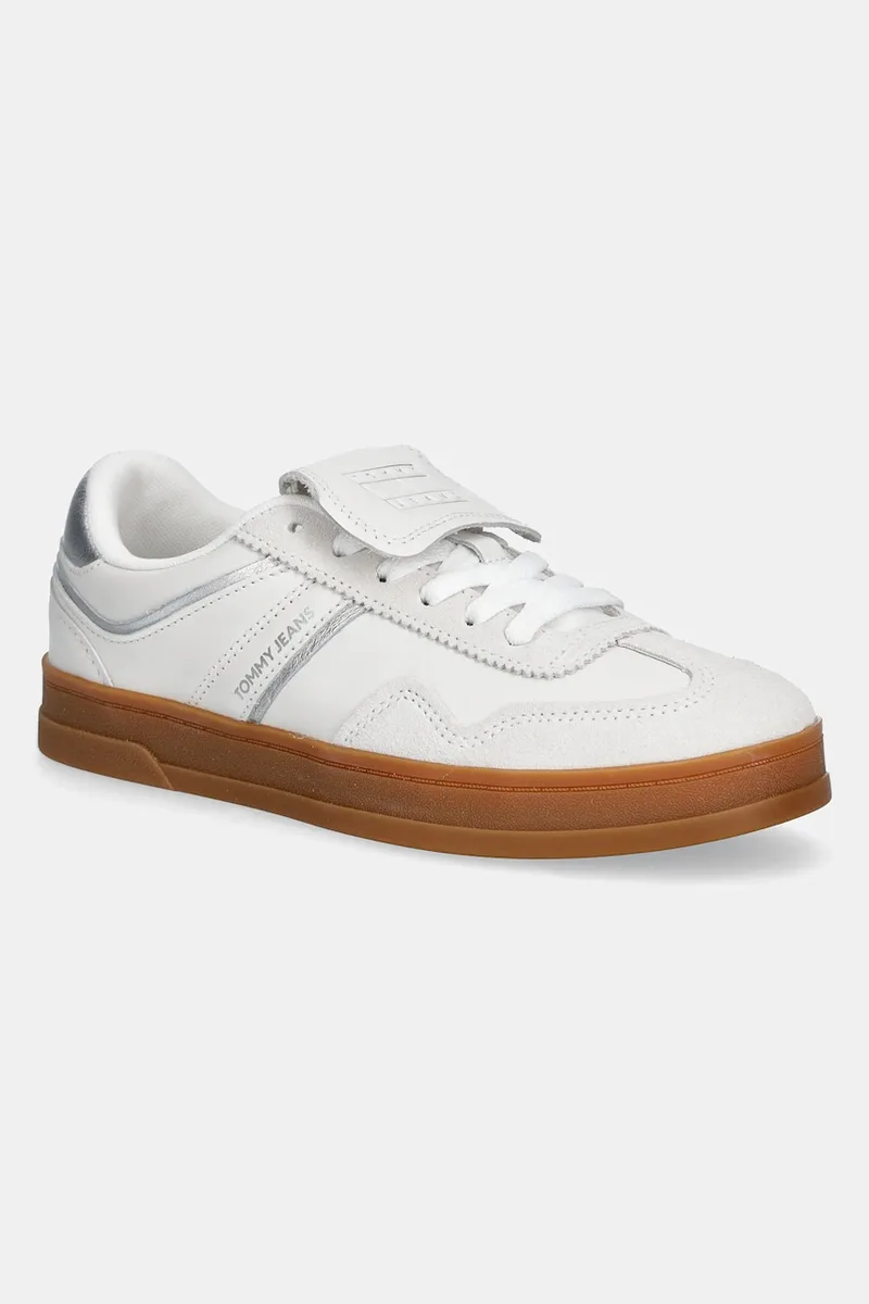 Δερμάτινα sneakers Tommy Jeans THE GREENWICH FLAP