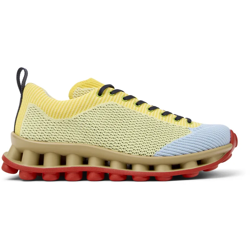 CAMPER Camper x SUNNEI - PELOTISSIMA - Sneakers Για Γυναικεία - Κίτρινο,Μπλε, Μέγεθος 38, Cotton fabric