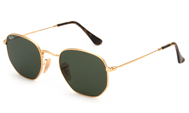 RAY BAN ΓΥΑΛΙΑ ΗΛΙΟΥ RAY BAN HEXAGONAL 3548N 001 4821 3548N Χρυσό