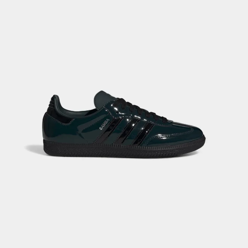 Xαμηλά Sneakers adidas Samba OG Aurora Ivy Black Patent (Women's)